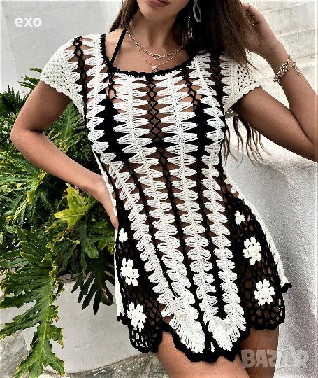 Мини секси рокля, Ефектна плажна рокля, снимка 1