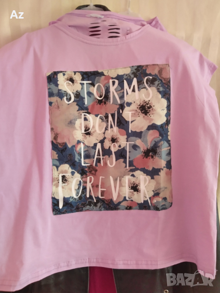 Блуза със флорални мотиви , снимка 1