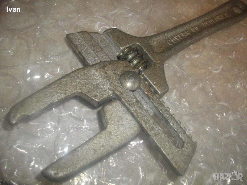 2,8-80мм Нов Английски Раздвижен Гаечен Ключ-Удължени Челюсти Дълбочина 60мм-Bedford Wrench-Стопер, снимка 1