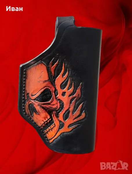 Кожен кобур за пистолет Глок, снимка 1