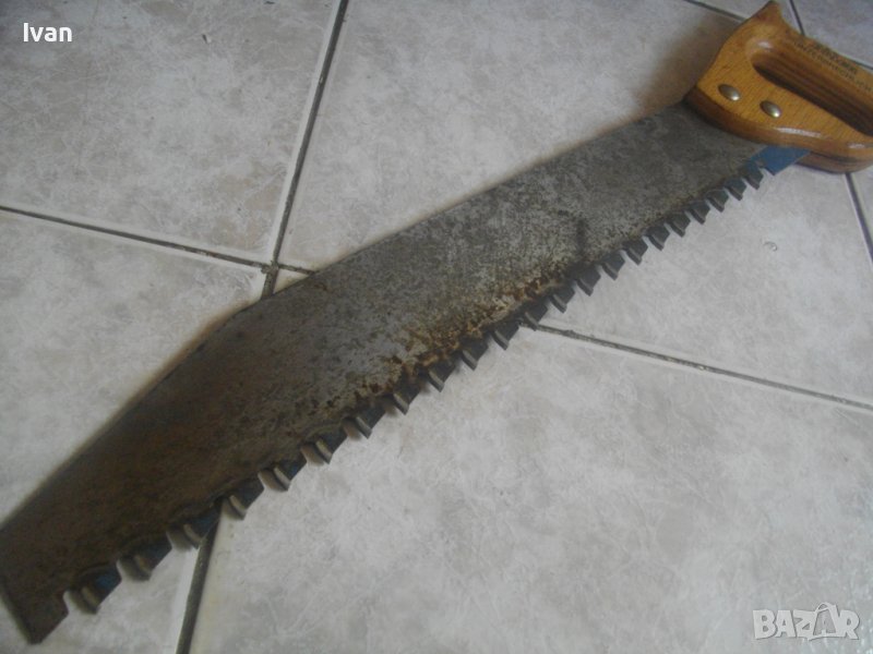 BAYER 530мм НЕМСКИ ГОЛЯМ РЪЧЕН ТРИОН ВИДИРАН ПРОФЕСИОНАЛЕН Реже Итонг/Гипсокартон, снимка 1