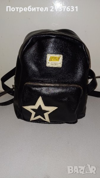 ДАМСКА  ЧЕРНА  РАНИЦА , снимка 1