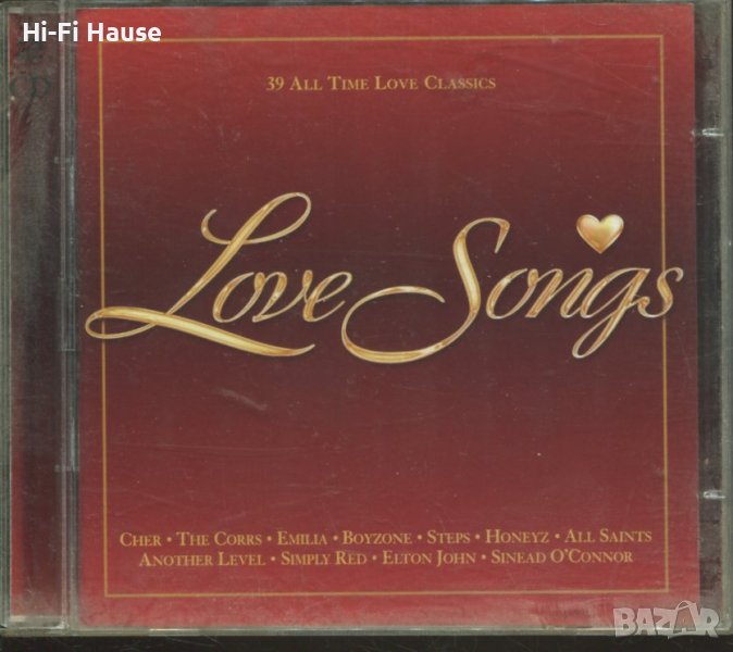 Love Songs-39 Love Classics, снимка 1