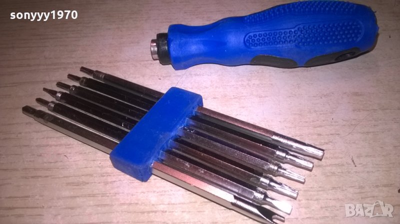 НОВА-отвертка със специфични накраиници, снимка 1