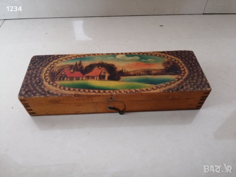 Моливник 21 х 7 h 3.5 см. , снимка 1