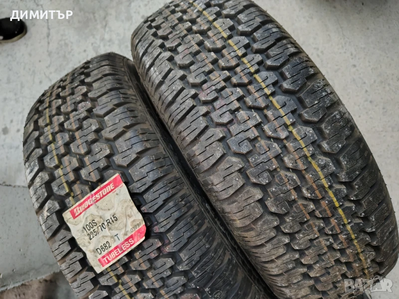 2бр.НОВИ летни гуми BRIDGESTONE 225 70 15 цена за брой, снимка 1