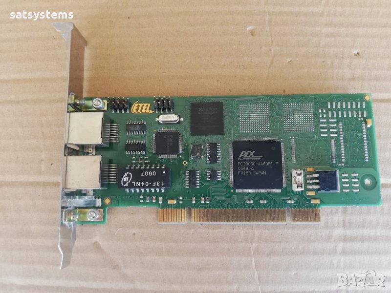 PCI Dual Port ETEL DSTEB311-111B-000B SA Industrial Capture Card, снимка 1