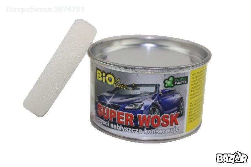 Super Wax Супер Вакса Полиране и Защита на Автомобил, 190мл, снимка 1