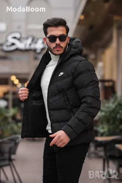 Nike черно мъжко зимно яке , снимка 1