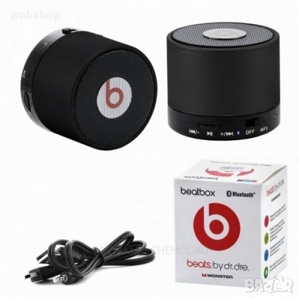 ПРЕНОСИМА ТОНКОЛОНА MINI SPEAKER, БЕЗЖИЧЕН BLUETOOTH ИНТЕРФЕЙС, MP3 И РАДИО FM, снимка 1