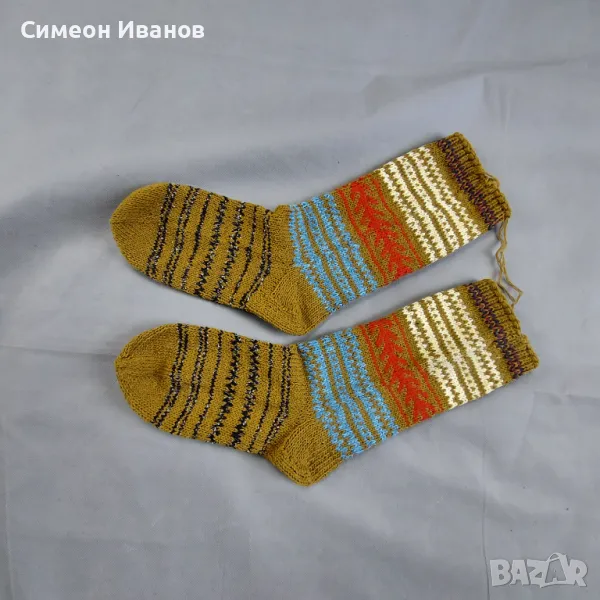 Вълнени чорапи за носия етника фолклор #2357, снимка 1