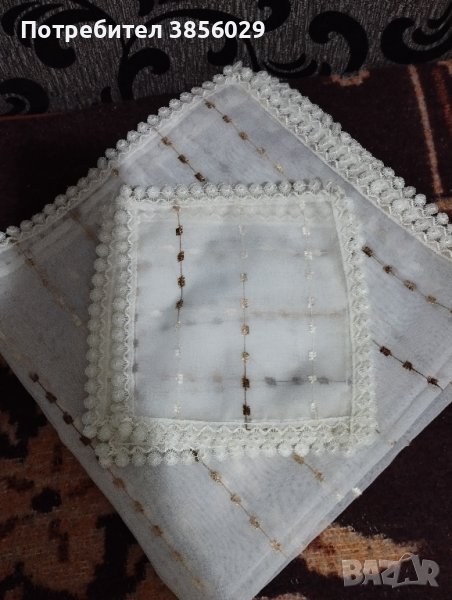 комплект покривка с 6 кърпи, снимка 1