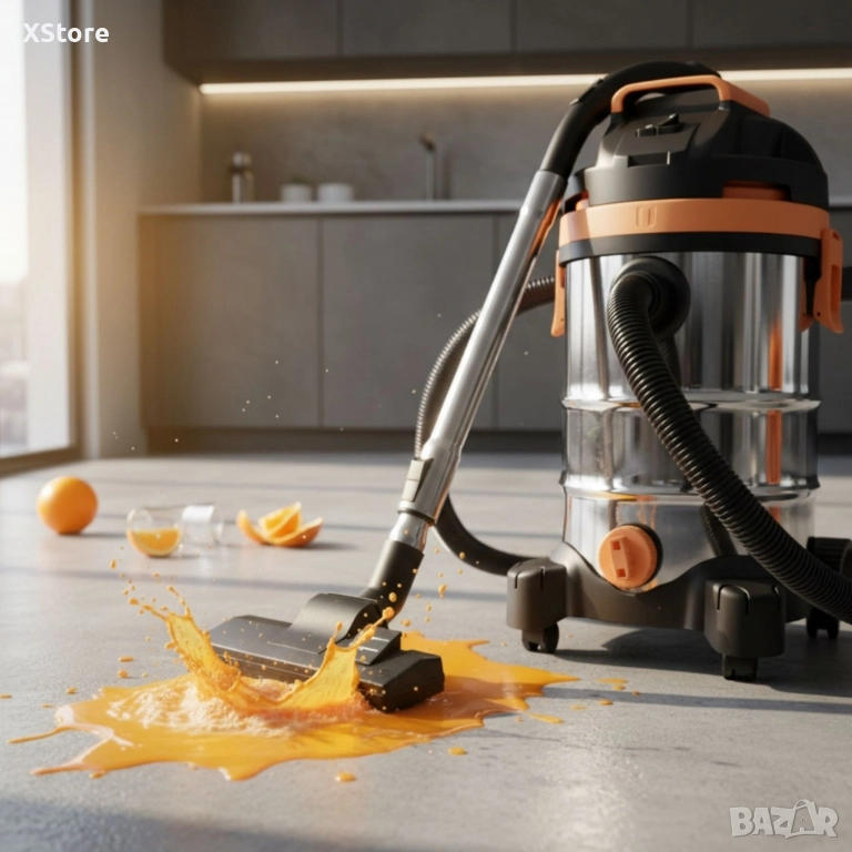 Stark’s IVC30 – Прахосмукачка 3 в 1 за сухо и мокро почистване с обдухване, 1500W и 30L резервоар, снимка 1