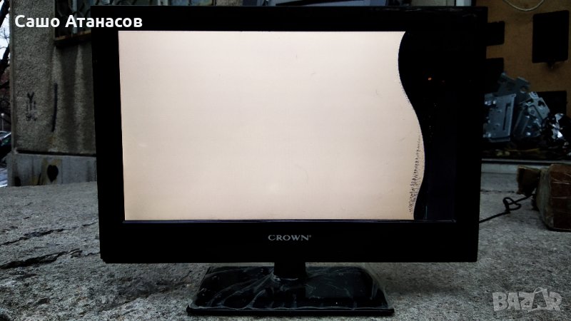 CROWN 16C01 със счупена матрица ,T.EME380.61 ,N156BGE-L41 Rev.C1 ,E01-IR-02, снимка 1