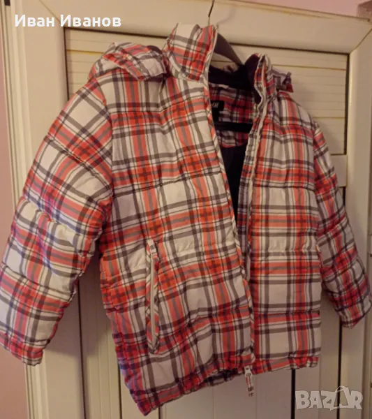 Детско зимно яке Н&М - размер 122, снимка 1