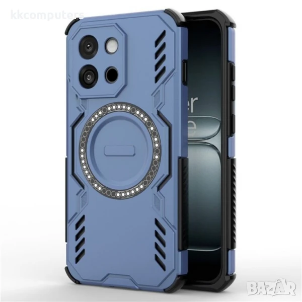 OnePlus 13s 5G / OnePlus 13T 5G Удароустойчив Magnetic /Butterfly Armor Hollow Heat Dissipation /PC , снимка 1