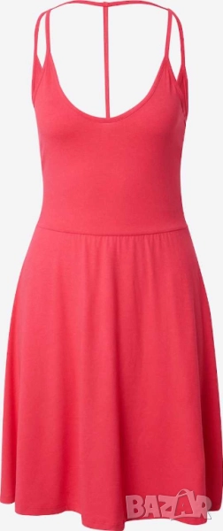 Дамска лятна рокля Only, 75% вискоза, 20% полиестер, Розова, XL, снимка 1