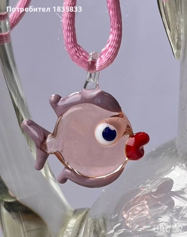 Медальон цветно стъкло, снимка 1