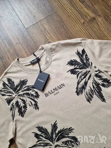 Страхотна мъжка тениска BALMAIN Размер S M L XL 2XL , снимка 3 - Тениски - 49033431