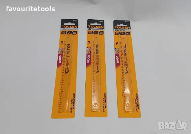 Комплект ножове за дърво за саблен трион Tolsen 2бр.