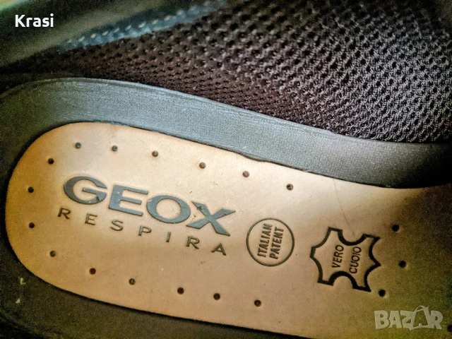 GEOX Respira мъжки обувки_номер 44_стелка 27.5см, снимка 5 - Спортно елегантни обувки - 50646839
