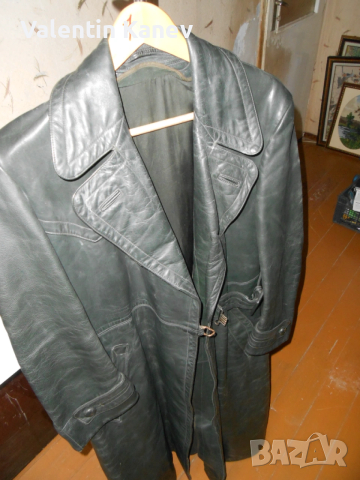 Трети Раих 1942г. кожено яке -дълго.уникат.