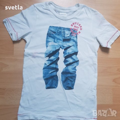 Маркови блузи с къс ръкав за 5-6г момче , снимка 2 - Детски тениски и потници - 28802517