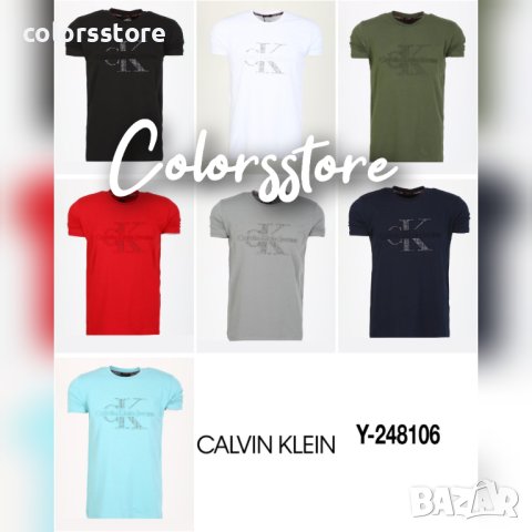Мъжка тениска Calvin Klein код SS12q62, снимка 1 - Тениски - 40858104