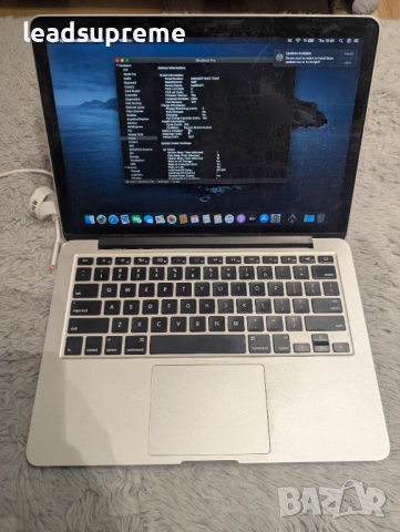 MacBook Pro (Retina, 13-inch, Late 2013) 256GB, снимка 3 - Лаптопи за работа - 53446086