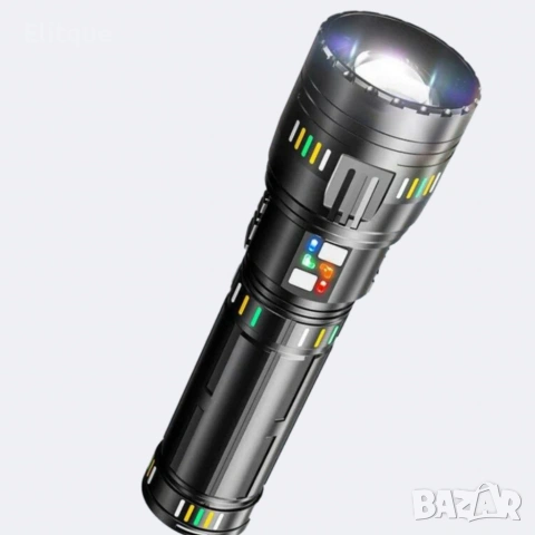 Фенер COBA CB-W518 с LED акумулаторна батерия и обхват 3 км, снимка 2 - Друга електроника - 53371748