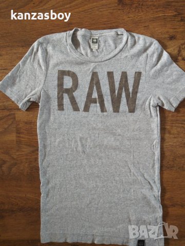 g-star lamrik r t - страхотна мъжка тениска ХС УМАЛЕНА, снимка 4 - Тениски - 40404745