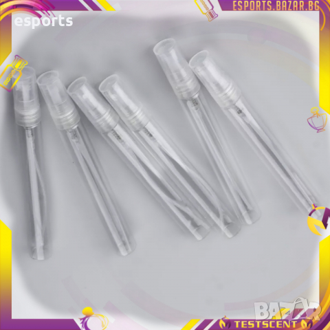 5x Стъклени шишенца 5мл 5милилитра за парфюмерия отливки отливка атомайзери пулверизатори, снимка 3 - Унисекс парфюми - 33019888