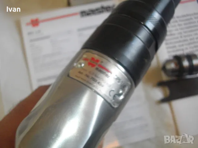 Пневматична винтонавивна машина винтоверт Професионален НОВ Пълен Комплект 2 патронника WURTH DPS1/4, снимка 16 - Винтоверти - 47276808