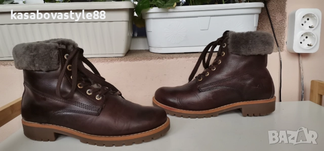 Боти Xahira Естесвена кожа 39н., снимка 5 - Дамски боти - 52377216