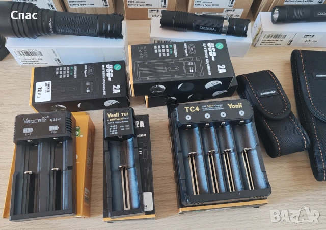 зарядни устройства за литиево йонни батерии