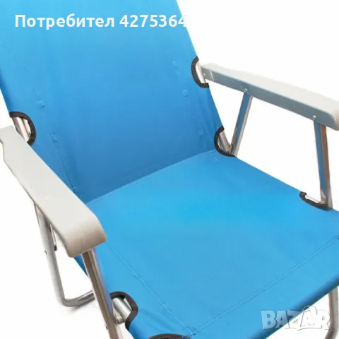 Сгъваем стол за плаж, пикник и къмпинг – Лек, удобен и практичен NS6005, снимка 1