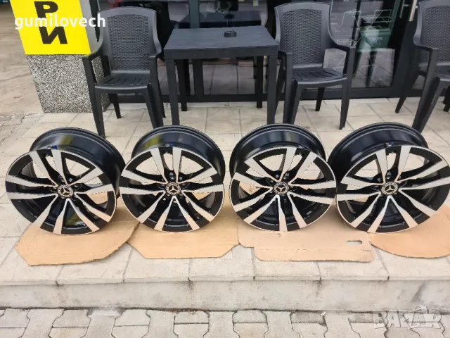 Оригинални Джанти Мерцедес 19 цола Bi-Color 22г., снимка 4 - Гуми и джанти - 50307645