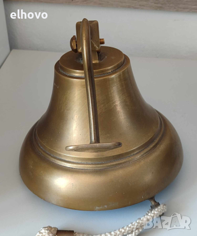Месингова камбана за врата#1, снимка 3 - Антикварни и старинни предмети - 44875533