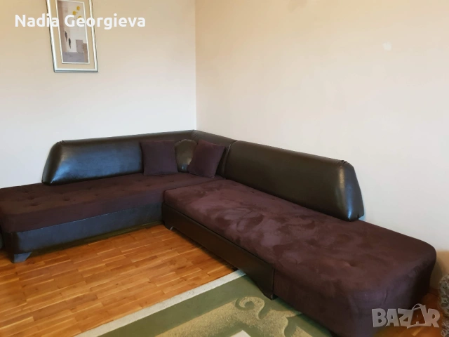 Холна гарнитура, снимка 8 - Дивани и мека мебел - 53439354