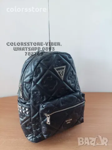 Черна раница Guess-SG128U, снимка 3 - Раници - 47415100