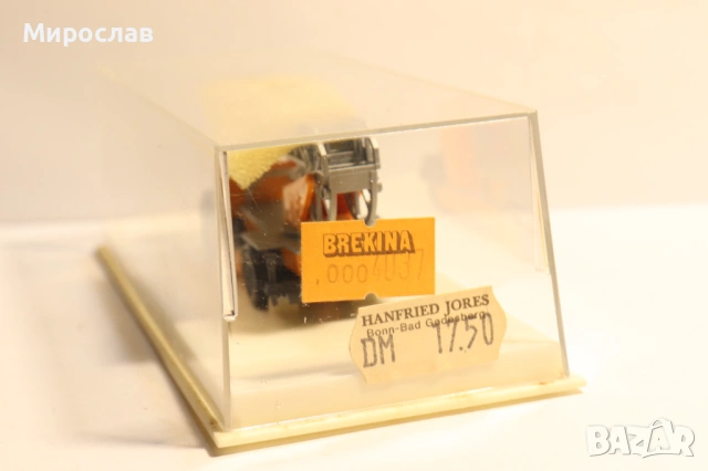 BREKINA H0 1/87 MERCEDES ПОЖАРНА КАМИОН МОДЕЛ, снимка 5 - Колекции - 53297430