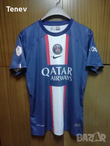 PSG Paris Saint-Germain Mbappe Nike тениска фланелка Мбапе ПСЖ размер М 2022/2023 , снимка 2 - Тениски - 47381773