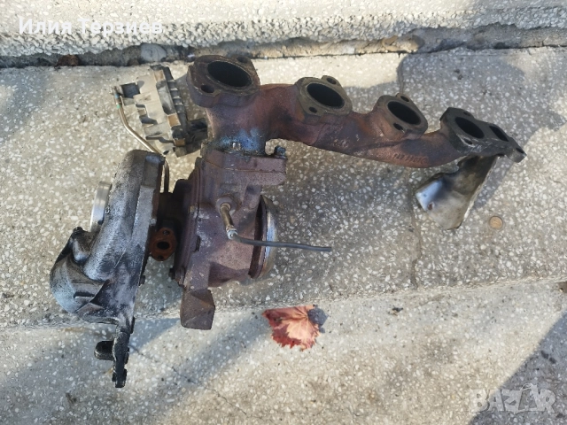 Турбокомпресор Garrett с Изпускателен Колектор, снимка 3 - Части - 52733306