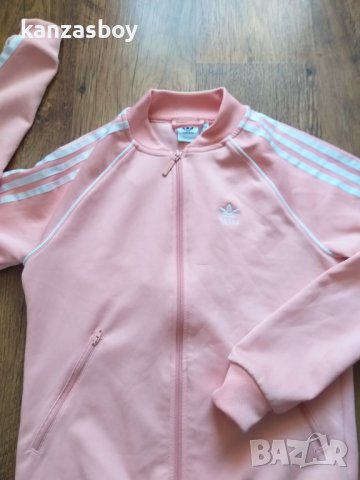 Adidas Originals Adicolor Three Stripe Track Jacket - страхотно дамско горнище Л, снимка 6 - Якета - 43947049