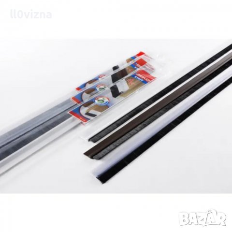 Уплътнител за врата с четка 1м х 40мм , снимка 2 - Други - 38414719