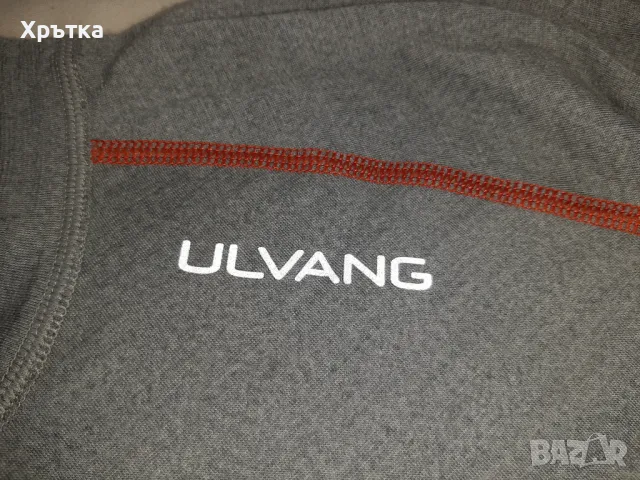 Ulvang Training Zip Top - Оригинална мъжка блуза с цип размер M, снимка 7 - Блузи - 49189258