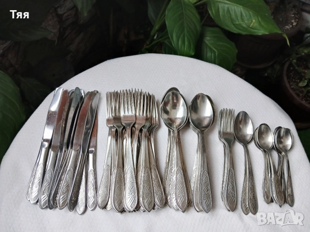 Руски прибори за хранене , снимка 3 - Прибори за хранене, готвене и сервиране - 48008253