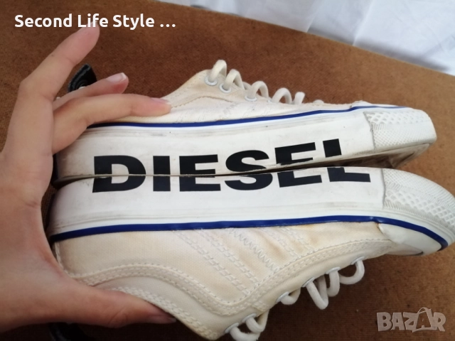 Номер 36 дамски кецове DIESEL Diesel ASTICO S-ASTICO LC LOGO, снимка 13 - Кецове - 52877705