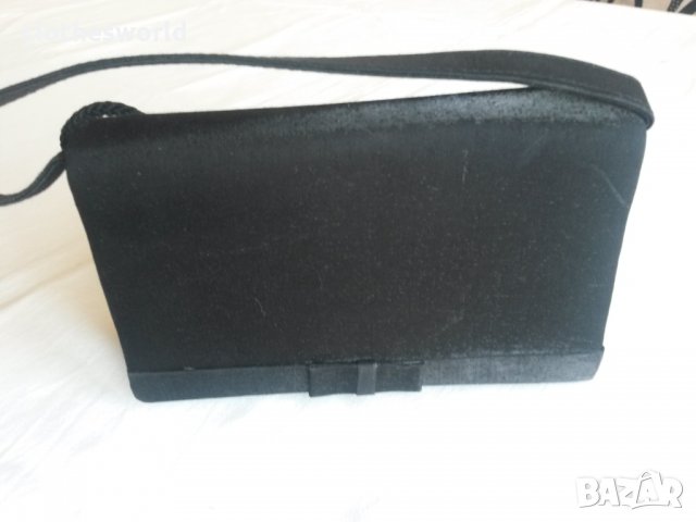 Малка дамска черна чанта, снимка 3 - Чанти - 28480241