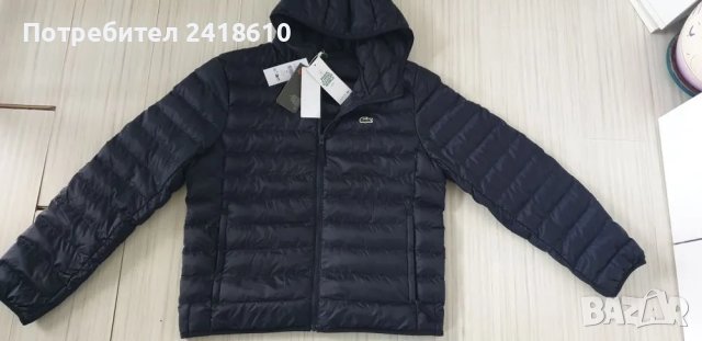 Lacoste Mens Size 54 / L Water Repellent НОВО! ОРИГИНАЛ! Мъжко Зимно пухено Яке!, снимка 10 - Якета - 47791562